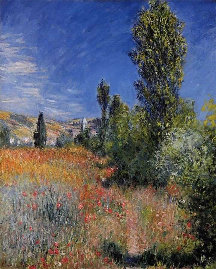 Claude Monet Landscape on the Ile Saint-Martin